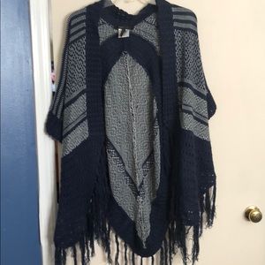 BCBGMaxazria Poncho Sweater